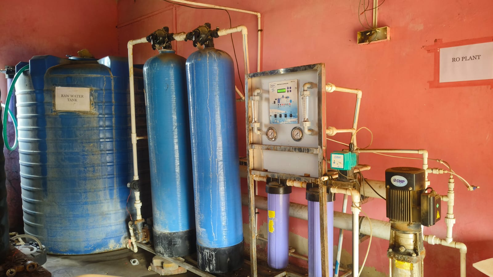 शुद्ध पाणी पुरवठा RO प्लांट