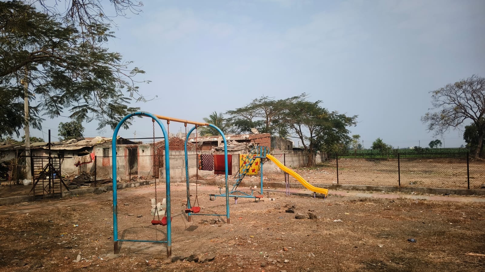 खुली व्यायाम शाळा व नाना नाणी पार्क